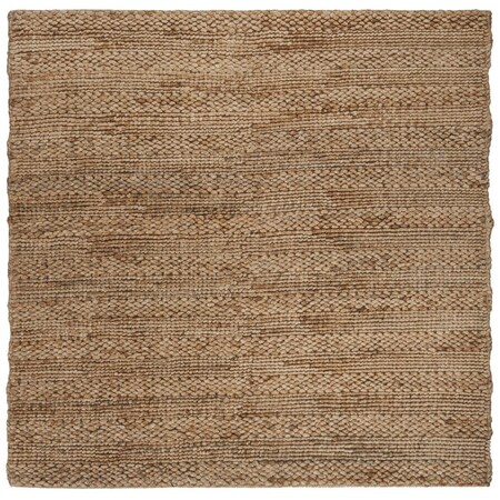 Safavieh 8 x 8 ft. Natural Fiber Hand Loomed Square Area Rug, Natural NF212A-8SQ
